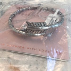 ALEX AND ANI Love Struck Arrow Wrap Bracelet. NWT.